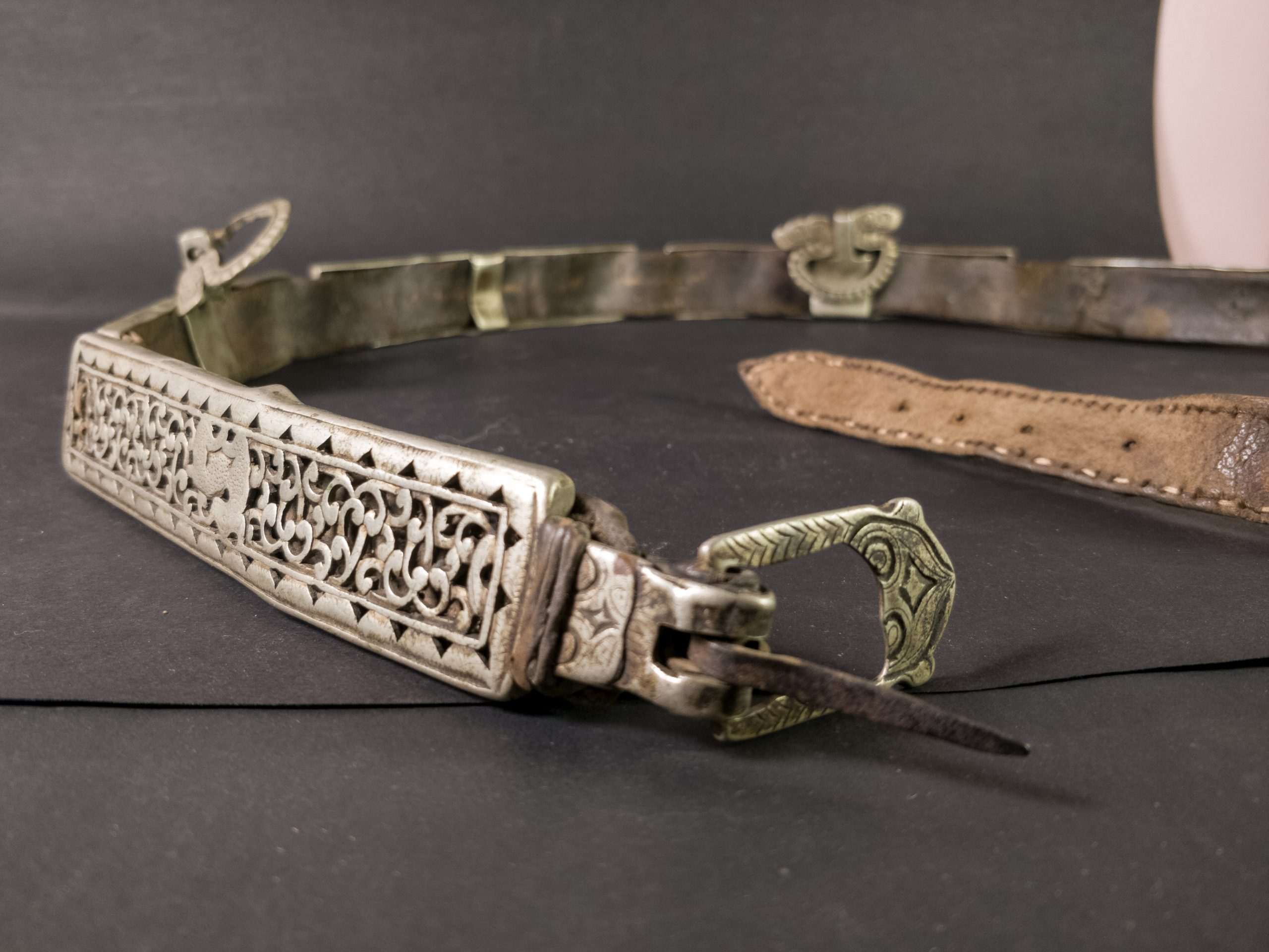 Antique Tibetan Silver Belt