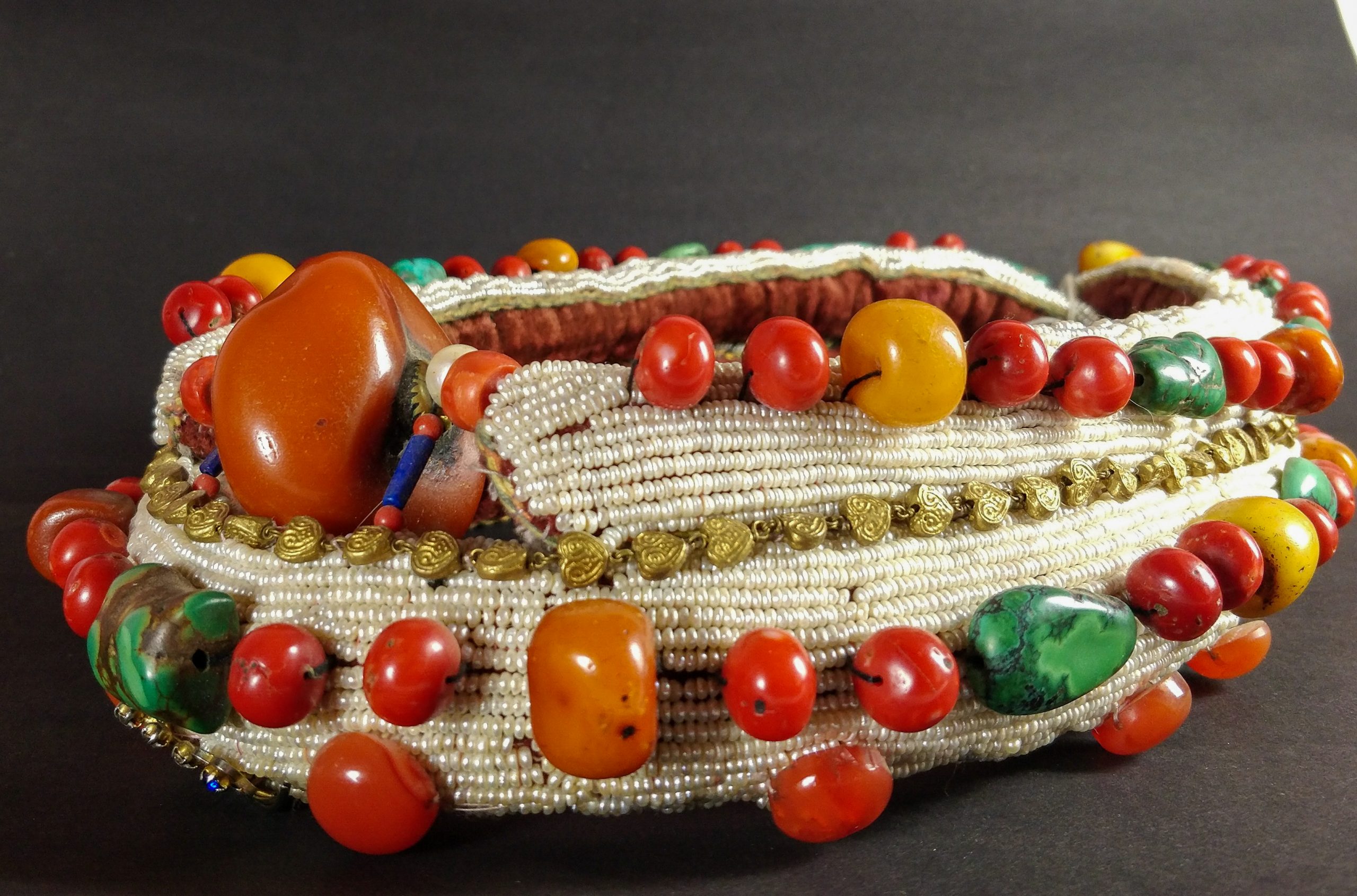 Tibetan Ceremonial Head Crown