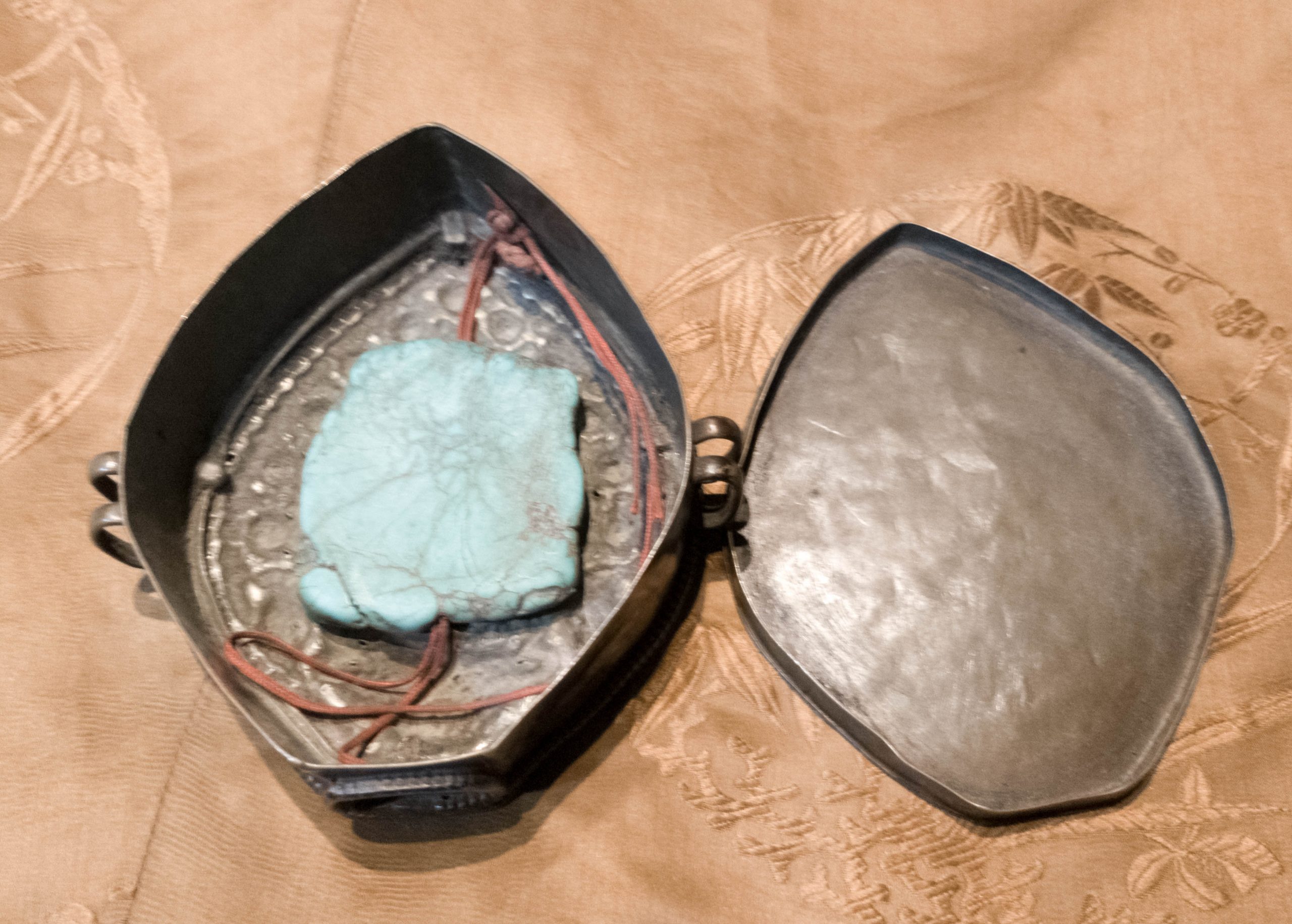 Tibetan Silver Gau Amulet Box (Gavo)