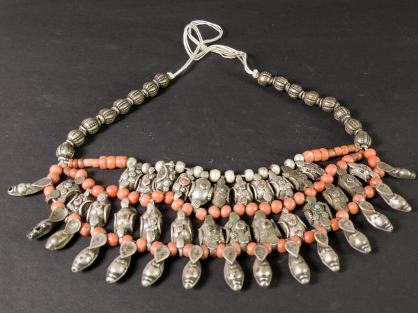 Indian Tribal Silver Necklace