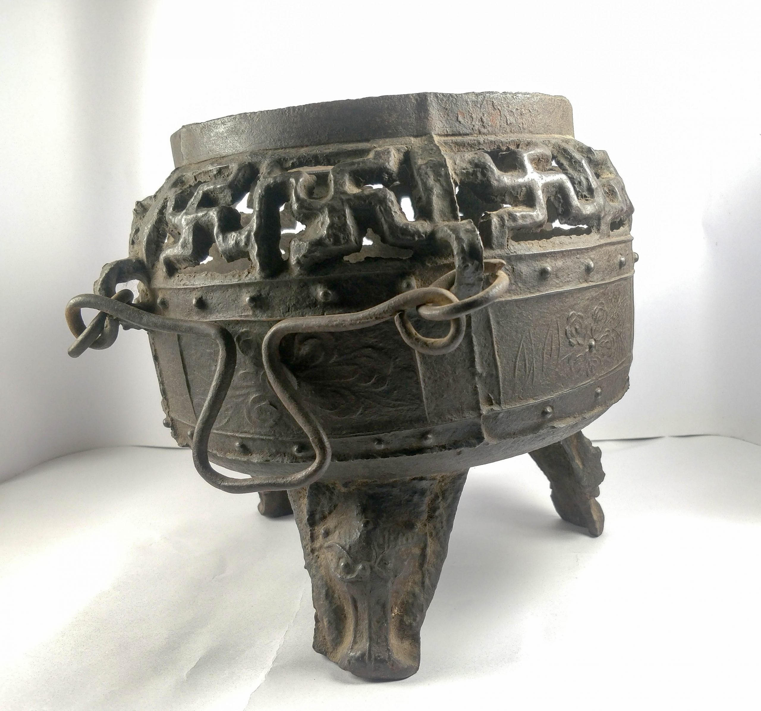 Nepalese Incense Burner Pot