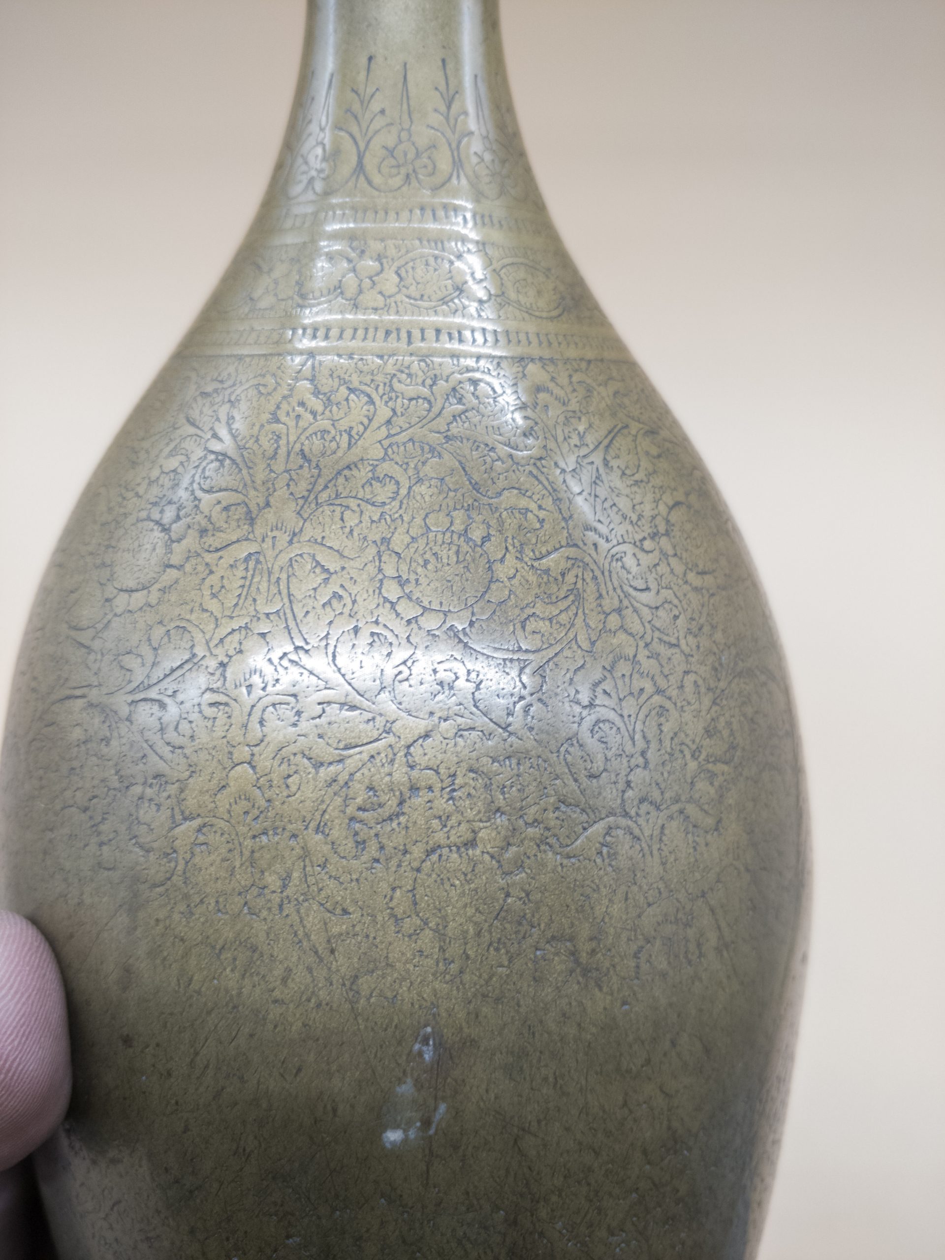 Antique Nepalese Flower Vase
